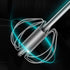 Stainless Steel Semi-automatic Egg Whisk - 3PCS Hand Push Rotary Whisk Blender (Purple)...