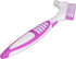 Portable Safe Denture Brush Double Plastic False Teeth Brush...