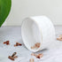Paper Clip Holder, Ceramic Paperclip Holders, Paper Clip Organizer for Desk, Cute Paper Clip Dispenser, White...
