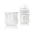 Olababy Silicone Sleeve for Avent Natural Glass Baby Bottles (4 oz, Translucent)...