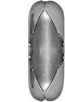Pinehurst Crafts Stainless Steel Ball Chain Connectors, Attachments for #6 Chain / 3.2mm, Pack of 50...