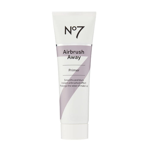 No7 Airbrush Away Primer - Hydrating Makeup Primer With Hyaluronic Acid for Face - Smooths Appearance of Fine Lines & Wrinkles for Seamless Makeup...
