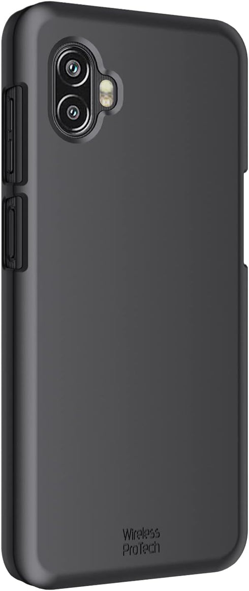 Slimline Smooth Finish Protective Case compatible with Samsung Galaxy XCover6 Pro phone model SM-G736 (Black)...