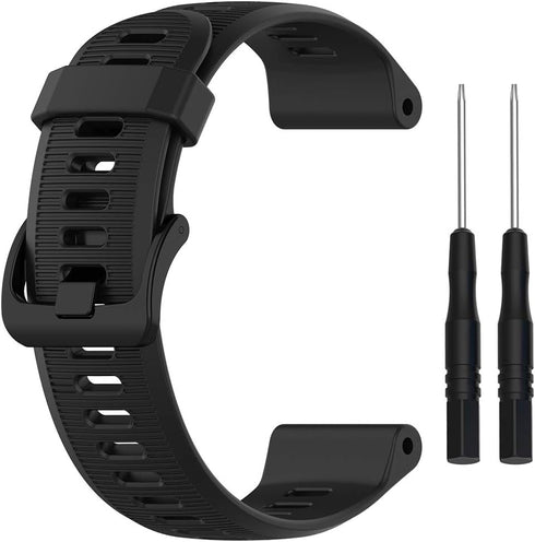 Band for Garmin Forerunner 945, Soft Silicone Replacement Watch Band Strap for Garmin Forerunner 935 Smart Watch (No Tracker)...