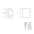 10Pcs U Shaped Thick Copper Crimping Terminal Connector Kit, Copper Crimping Sleeve, Non Insulated Copper Wire and Wire Connection Terminals, Suit...