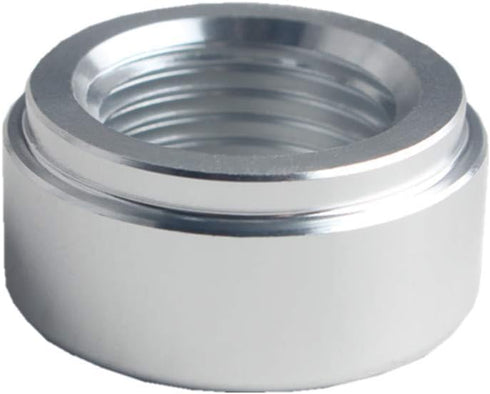 DEWHEL Pair 3/8" NPT Pipe Thread Aluminum Weld On Fitting Bung (Silver)...
