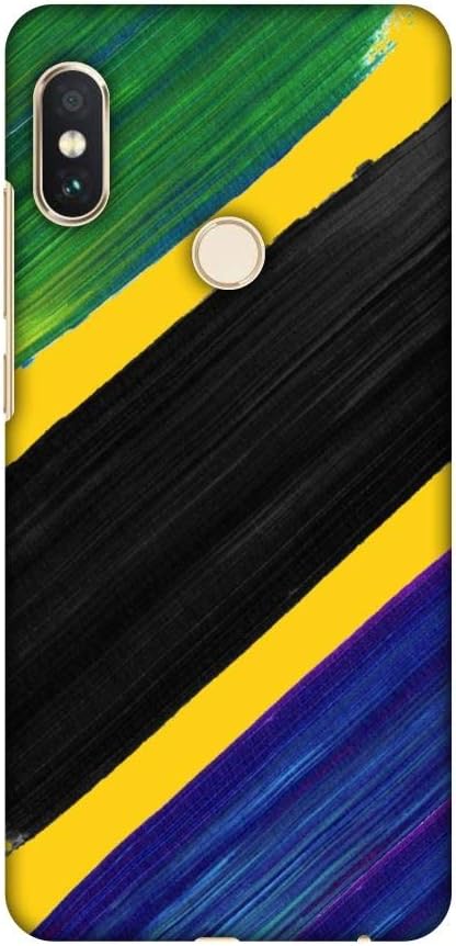 AMZER Slim Fit Handcrafted Designer Printed Snap On Hard Shell Case Back Cover with Screen Cleaning Kit Skin for Xiaomi Redmi Note 5 Pro - Tanzani...