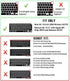 English Language Silicone Keyboard Cover A2179 Silicone Protective Skin Keyboard Protector for MacBook Air 13 inch with Touch ID A2337 M1 Chip EU ...