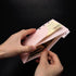 Pink Cash Envelopes A6 Binder Pockets Dividers 6 Tabs PP A6 Binder Inserts with Label Stickers Cash Envelope for Budgeting A6 6-Ring Budget Binder...