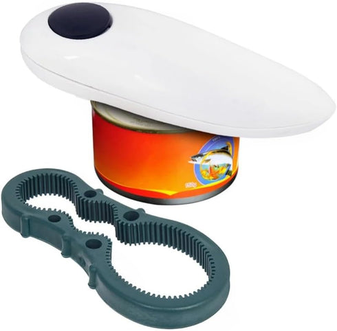 Automatic Opener Tool Cordless Battery Operated One Touch Can Opener Automatic Jar Tin Bottle Opener...