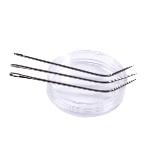82 Pcs Wig Making Kit T Pins I Type J C Curved Needles for Hair Extensions Sewing Weaving Knitting Modelling Crafts...