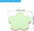 PATIKIL 2.7 x 2.7 Inch Flower Shape Sticky Notes, 6 Pads Cute Self-Stick Memo Pads Bright Colorful 100 Sheets/Pad for Home Office, 4 Colors...