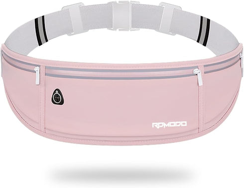 Running Belt Fanny Packs for Women, Water Resistant Large Capacity Waist Pack for iPhone 15 14 13 Samsung, Lightweight Running Phone Holder?Slim M...