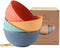 Unbreakable Cereal Bowls 24 oz -Reusable Wheat Straw Fiber Lightweight Bowls Set - Dishwasher & Microwave Safe - Perfect for Snacks,Cereal, Ice Cr...