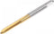 uxcell Straight Flute Taps, M4 x 0.7 Metric Left Hand Titanium Coated M35 Cobalt High Speed Steel Machine Tapping Screw Thread Milling Tap Machini...