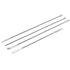 1Set of 3 Pcs Scientific Labwares Stainless Steel Double Ended Micro Lab Scoop Spoon Laboratory Equipment Half Rounded and Flat End Spatula Sample...