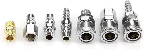 Japanese Adapter, Pneumatic Air Tool, 1/4" Connector Hose for Industry 8mm Adapter...