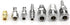 Japanese Adapter, Pneumatic Air Tool, 1/4" Connector Hose for Industry 8mm Adapter...
