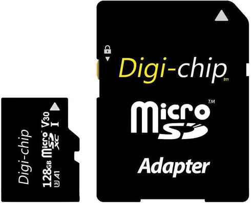 Micro-SD Memory Card UHS-1 High Speed for Amazon Fire 7, Fire 7 Kids, Amazon Fire HD8, HD8 Kids, Fire HD10, Fire HD 10 Kids Tablet PC (128GB, Yell...