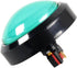 EG Starts Arcade Buttons 100mm Big Dome Convex Type LED Lit Illuminated Push Button for Arcade Machine Video Games Parts DC 12V Green...