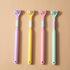 1pcs Random Color Three-Sided Soft Hair Toothbrush,Toothbrush Medium,Effective Wrap-Around Design,Deeply and Thoroughly To Clean Teeth and Gums,Ma...