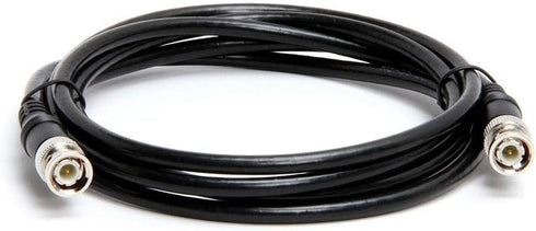 Cmple RG59U 6 Feet BNC Male to BNC Male, 75 Ohm, Coaxial BNC to BNC Video Cable, 6FT Black...