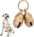 Copper Bell for Small Pet Collar 0.85 inch Bell for Dogs Collar Bell Tracker Noise Maker Anti-theft Bell(4pcs)...