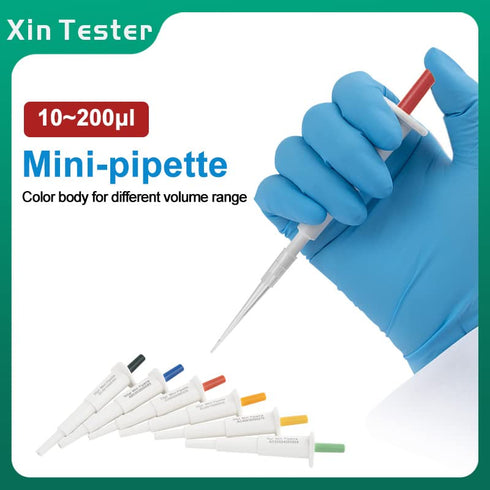 1 PCS 75?l Fixed Mini Volume Pipette, High Accurate Single-Channel Micropipette Lab Pipette Pipettor for Laboratory School, Red...