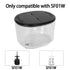Replacement Parts for Waterflosser Oral Irrigator Dental Compatible with Waterpik Sonic Fusion Portable Water Flosser SF-01W SF-01 Reservoir Gaske...