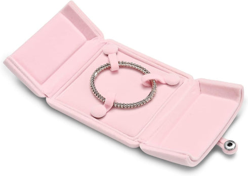 Oirlv Pink Velvet Bangle Gift Box Bracelet Storage Case Jewelry Gift Boxes...