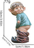 Funny Garden Statues Outdoor Garden Gnome Statues Decoration Creative Statue Resin Sculpture Figurine Ornament Garden Gnomes Outdoor (A)...