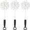 ALINK Bottle Glass Dish Sponge Cleaning Brush with Handle, Pack of 3...