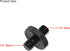 4PCS 1/4" Male to 1/4" Male Threaded Tripod Screw Adapter, Aluminum Alloy Standard Camera Cage Mounting Thread Converter, Double Head Stud for Mon...