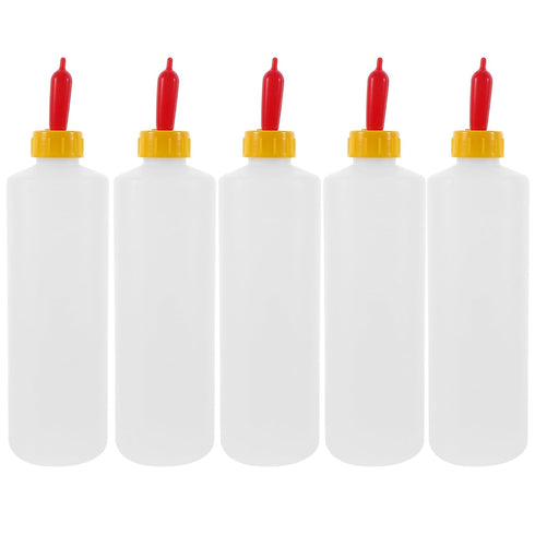 DOITOOL Goat and Bottles Set, 5PCS Small Animal Milk Drink and 400 ml Lamb Feeding Bottle Kit for Feeding Sheep Goat Lamb Puppy...