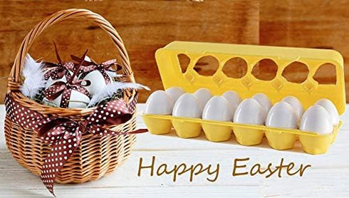Easter Matching Eggs Connect Eggs Carton Toys Gifts for 1 2 3 Years Old Kids Toddler Baby Girls Boys Shape Color Egg Play Learn...