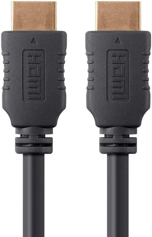 Monoprice HDMI High Speed Cable - 5 Feet - Black, 4K@60Hz, HDR, 18Gbps, YUV 4:4:4, 28AWG - Select Series...