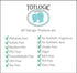 TotLogic Sulfate Free Bubble Bath - 8 oz, Original Scent, Gentle & Hypoallergenic, Rich in Antioxidants & Botanicals, No Parabens, No Phthalates, ...