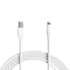 Amazon Basics - 1-Pack USB-A to Lightning ABS Charger Cable, MFi Certified for Apple iPhone 14 13 12 11 X Xs Pro, Pro Max, Plus, iPad, 10,000 Bend...