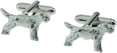 Border Terrier Dog Cuff Links...