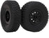 1/16 RC Truck Rubber Tire Black Wheel Tyre Compatible with C-34 1/16 4WD Military Car Parts...
