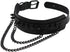Unisex Multicolor Simulated Leather PU Black-Tone Rivets Spike Spiked 2 Layer Chains Choker Collar Necklace...