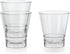 G.E.T. S-11-CL-EC 12 oz. Clear Rim-Full Stackable Glass, Break Resistant (Pack of 4)...