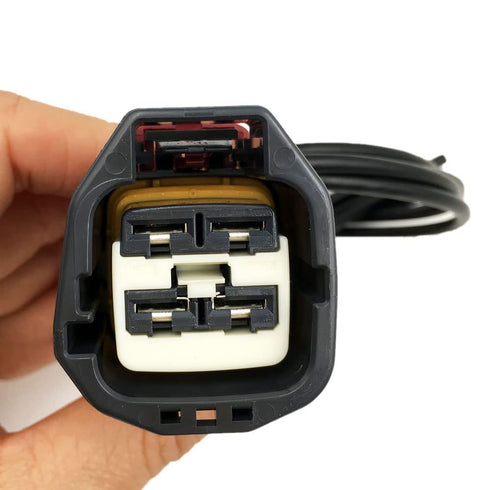 Compatible with Ford Mustang 2010-2015 Engine Cooling Fan Motor Connector Wire Harness Plug...