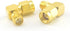 5pcs SMA Male to Female Right Angle 90-Degree Adapter Gold Plated Contacts Pack of 5...