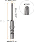 Magnetic Phillips Screwdriver Drill Bit 4mm Round Shank 1.8mm PH00 Cross Head 1.5 Inch Length for Pneumatic or Power Tool, S2 Steel...