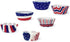 qiqee Independence Day Cupcake Liners Muffin Liners for Independence Day 300-Count 6 Original Design No Smell, Food Grade Baking Cups Paper(Small ...