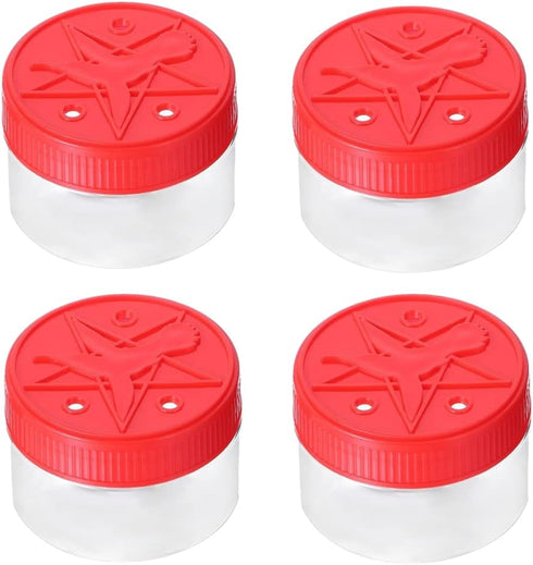 4Pcs Hand Hummingbird Feeders, Outdoors Creative Pentagram Handheld Bird Feeder Bottle...