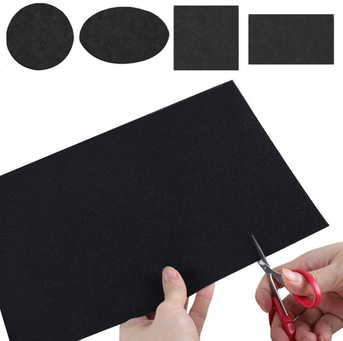 Self adhesive felt, soft velvet drawer lining, velvet felt roll with adhesive backing, suitable for jewelry box felt lining, DIY art and crafts, s...