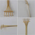 EXCEART 2pcs Five-Tooth Bamboo Sand Rake Mini Bonsai Accessories rake for Zen Garden Office Desk Accessories Zen Garden Accessory Sandbox for Mini...