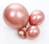 100pcs Metallic Rose Gold Latex Balloons Various Sizes Chrome Balloon 18/12/10/5 inch Helium Balloon Perfect for Birthday Valentines Baby Shower B...